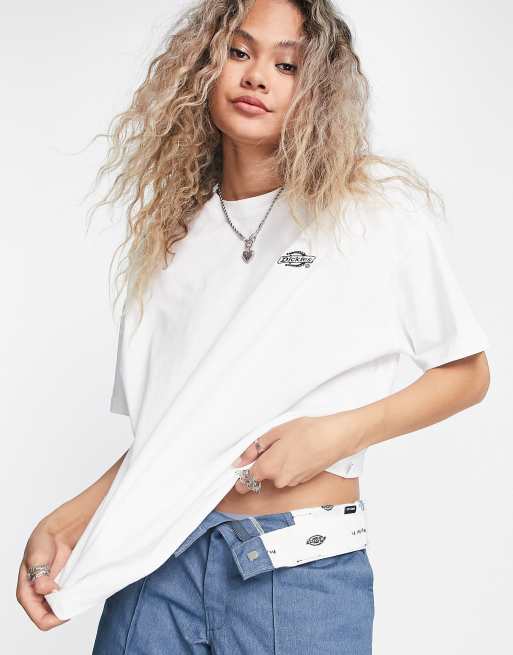 Dickies – Summerdale – Hochwertiges Oversize-T-Shirt in Weiß