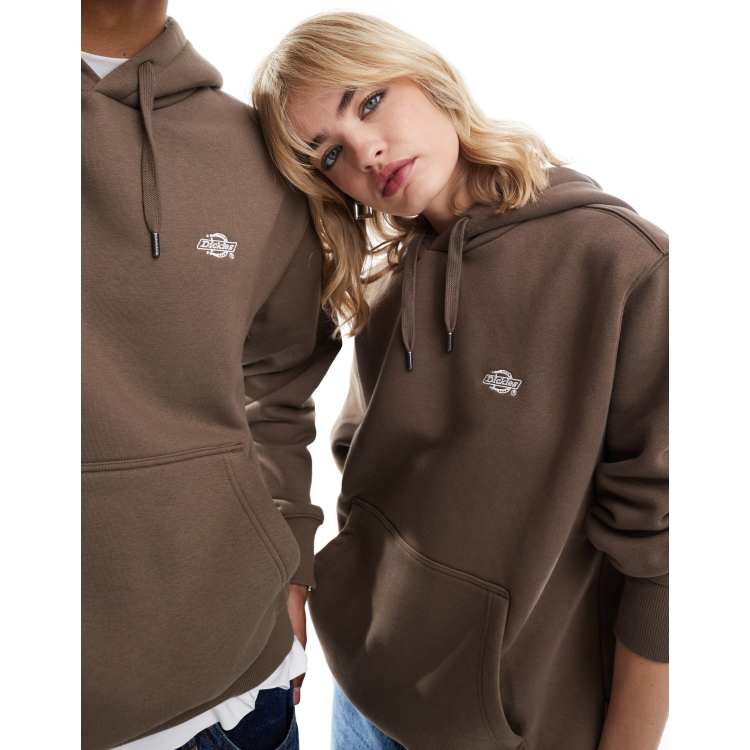 Dickies summerdale hoodie in brown | ASOS