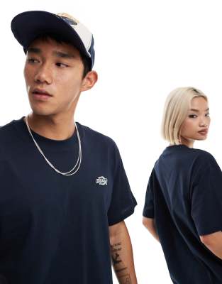 Dickies - Summerdale - Kurzärmliges T-Shirt in Dunkelblau, exklusiv bei ASOS-Marineblau