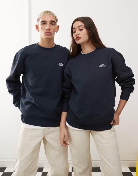 Dickies - Summerdale - Marineblå sweatshirt - Kun hos ASOS - view 1