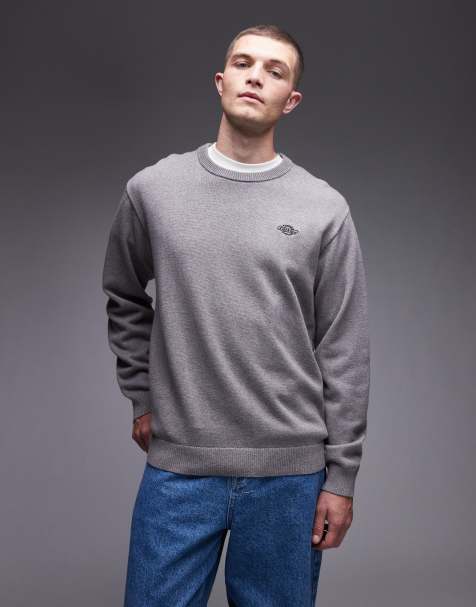 Dickies – Summerdale – Mörkgrå, stickad tröja - view 1