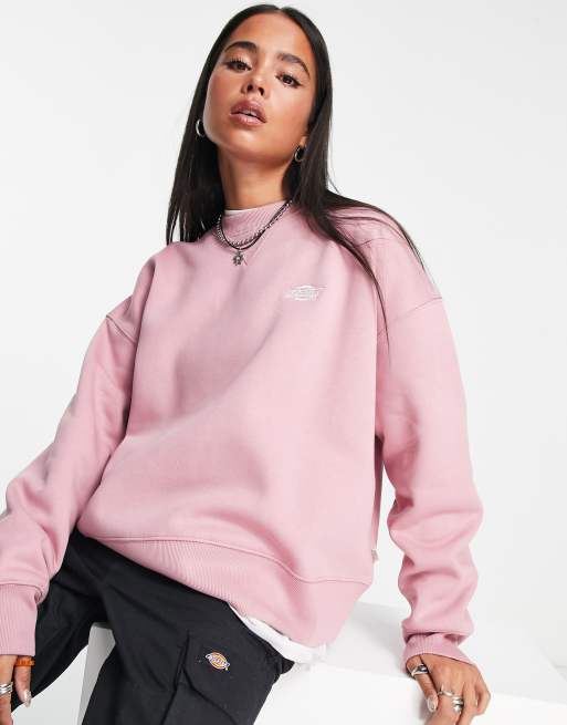 Dickies pink sweatshirt new arrivals