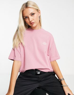 Dickies Summerdale oversized premium t-shirt in pink