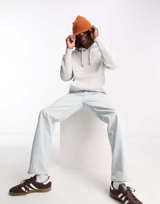 Dickies Summerdale premium oversized hoodie in light grey, 3 of 4