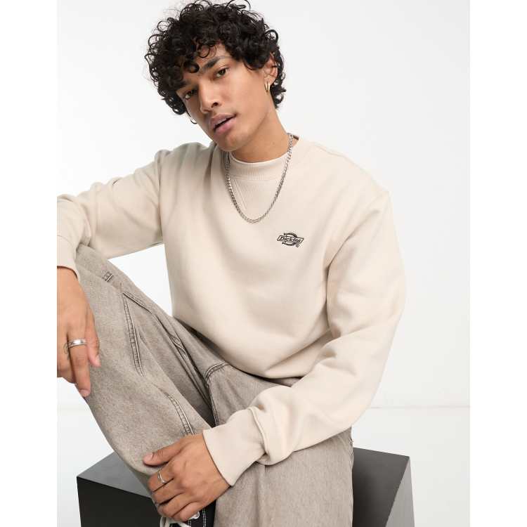 Dickies summerdale premium oversized sweatshirt in beige exclusive