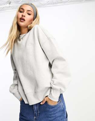 Dickies Dickies summerdale premium oversized sweatshirt in grey