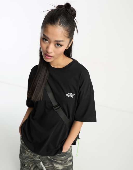 Dickies summerdale premium oversized t shirt in black