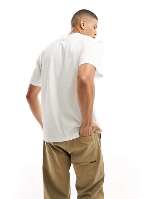 Dickies summerdale premium oversized t-shirt in white, 4 of 4