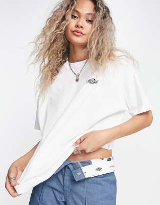 Dickies Summerdale premium oversized t-shirt in white