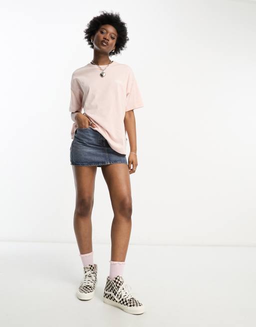 Dickies – Summerdale Premium – Rosa t-shirt i oversize, 4 av 4