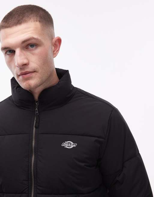 Dickies summerdale puffer jacket in black, 5 of 5