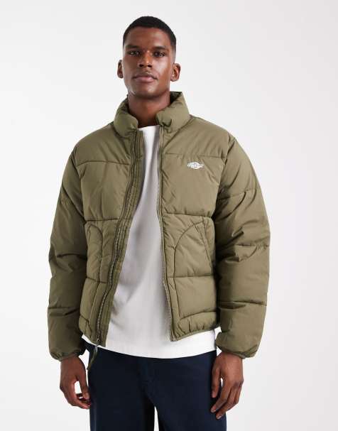 Dickies Summerdale puffer jacket in dark green - view 1