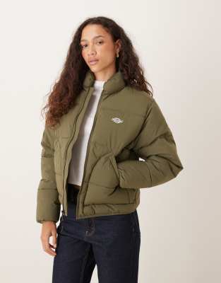 Dickies Summerdale Puffer Jacket In Green