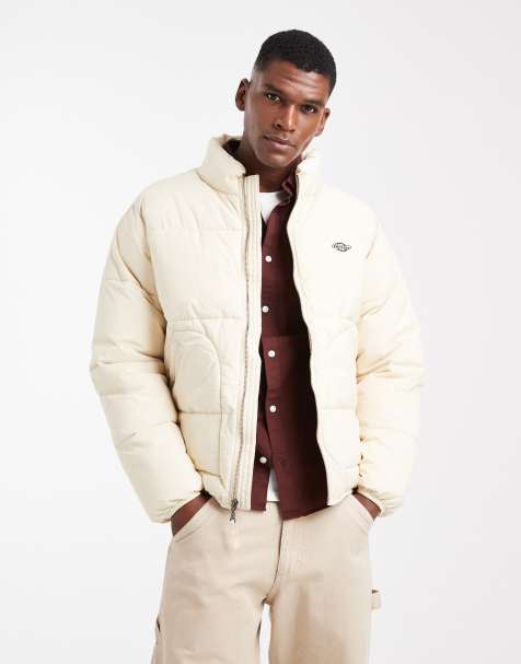 Dickies Summerdale puffer jacket in light beige - view 1