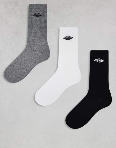 Dickies - Summerdale - Set van drie paar sokken in zwart, wit en grijs - view 1