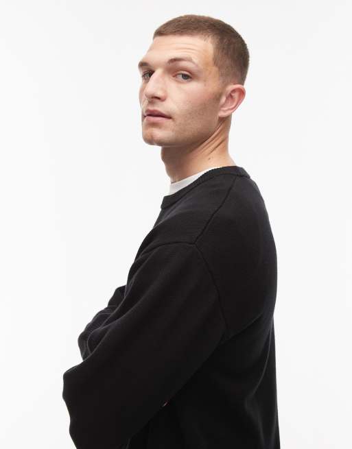 Dickies – Summerdale – Svart, stickad tröja, 4 av 5