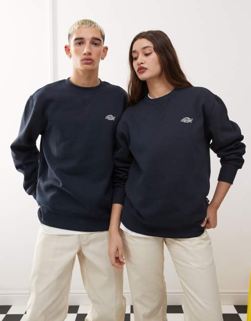 Dickies - Summerdale - Sweatshirt in donker marineblauw, exclusief bij ASOS