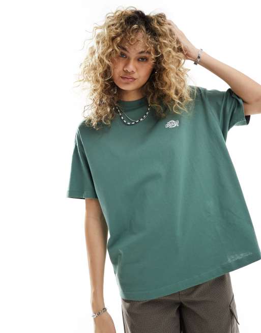 Dickies – Summerdale – T-Shirt in Dunkelgrün