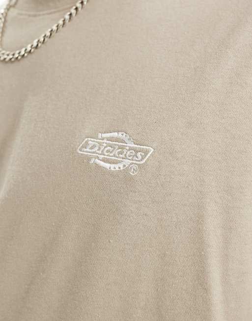 Dickies - Summerdale - T-shirt met korte mouwen in zandkleur, 3 van 4