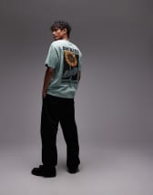THE NORTH FACE◆Exotic Days backprint Tシャツ GREY 送料込 206565504-1-cream