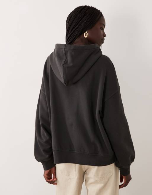 Dickies Sutcliffe cropped hoodie in black, 3 of 4