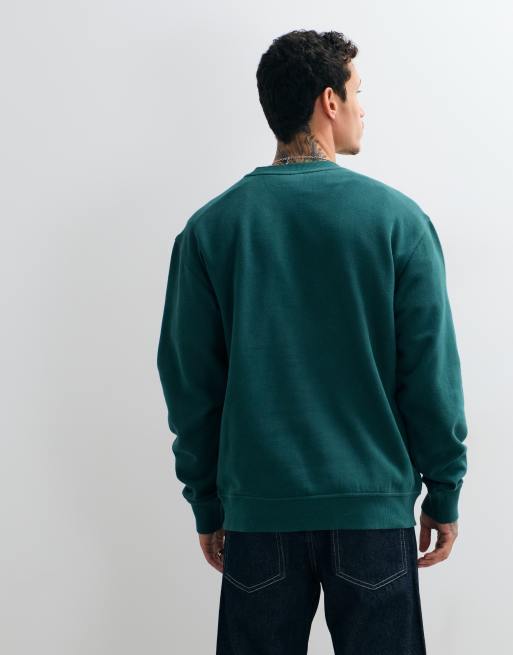 Dickies Sutcliffe sweatshirt in dark green, 5 of 5