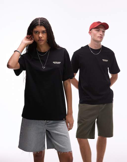 Dickies – Svart t-shirt med solrostryck baktill - endast hos ASOS, 3 av 4