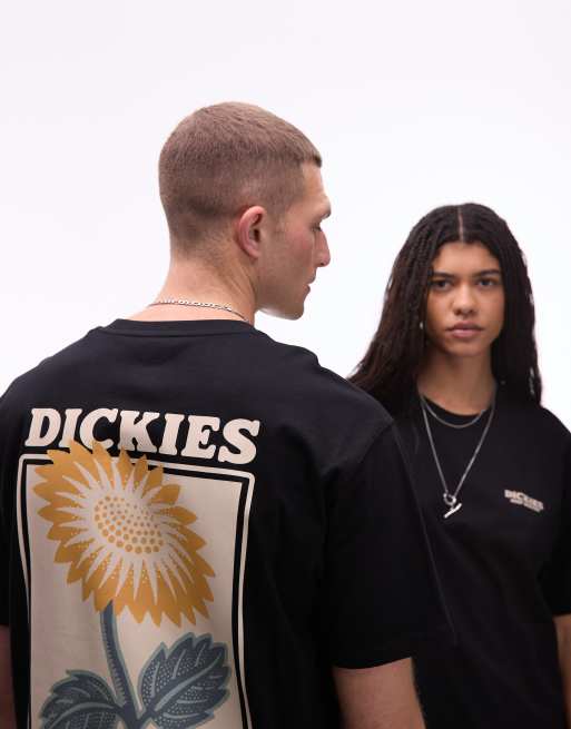 Dickies – Svart t-shirt med solrostryck baktill - endast hos ASOS, 4 av 4