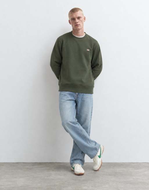 Dickies sweat-shirt Oakport kaki, 7 de 9
