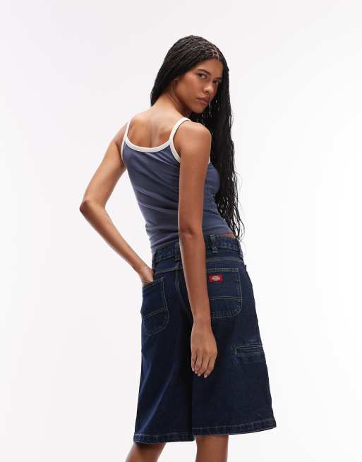 Dickies – Szorty jeansowe długości 13 cali w kolorze ciemnego indygo, 5 z 5