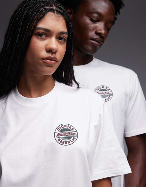 Dickies - T-shirt avec imprimé circulaire au dos - Blanc, 2 de 4