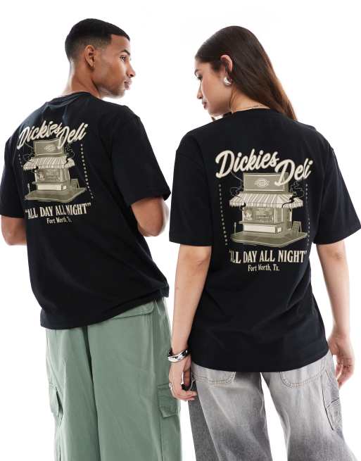 Dickies - T-shirt nera con stampa “Deli” sul retro - In esclusiva per ASOS, 4 di 4