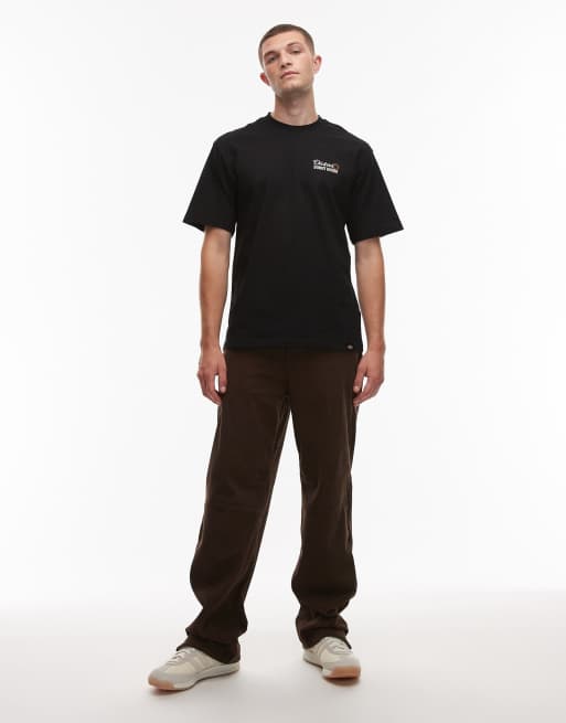 Dickies - T-shirt nera con stampa grafica “Donut House” sul retro, 2 di 5