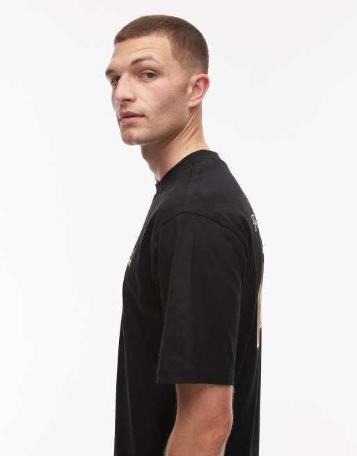 Dickies - T-shirt nera con stampa grafica “Donut House” sul retro, 4 di 5