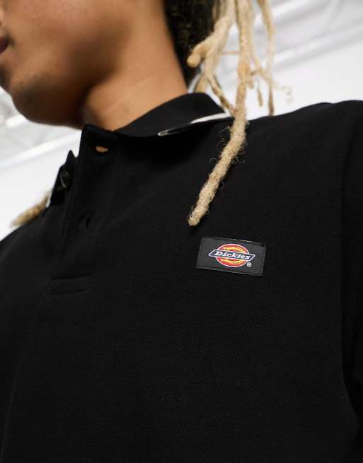 dickies polo black