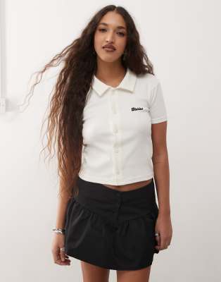 Tallasse button down top in white