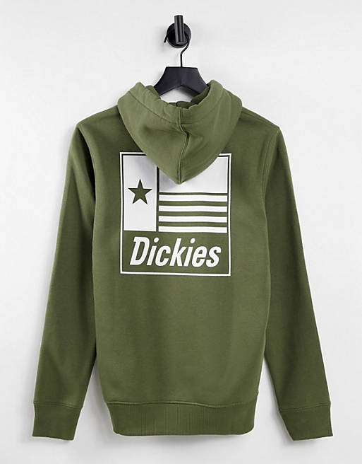 Hoodies & Sweatshirts Dickies Taylor back print hoodie in military green 