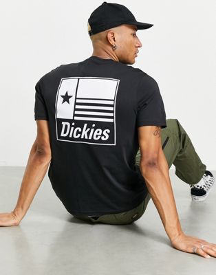 Dickies Taylor back print t-shirt in black