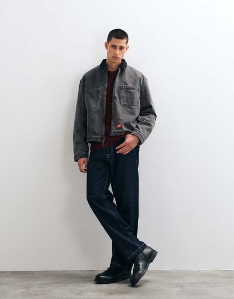 Dickies Taylor denim jacket in grey denim - view 1