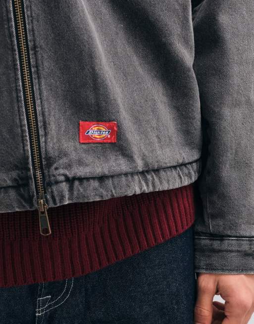 Dickies Taylor jeansjacka i grå denim, 5 av 5