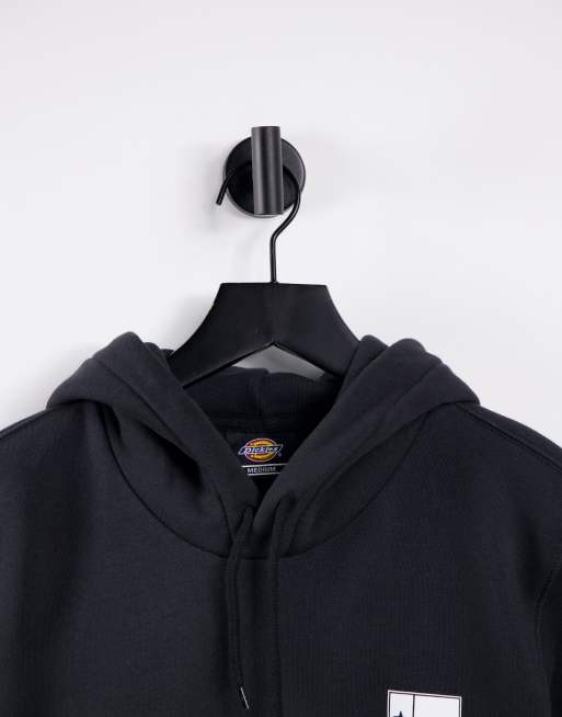 Dickies - Taylor - Sweat à capuche à imprimé au dos - Noir | ASOS