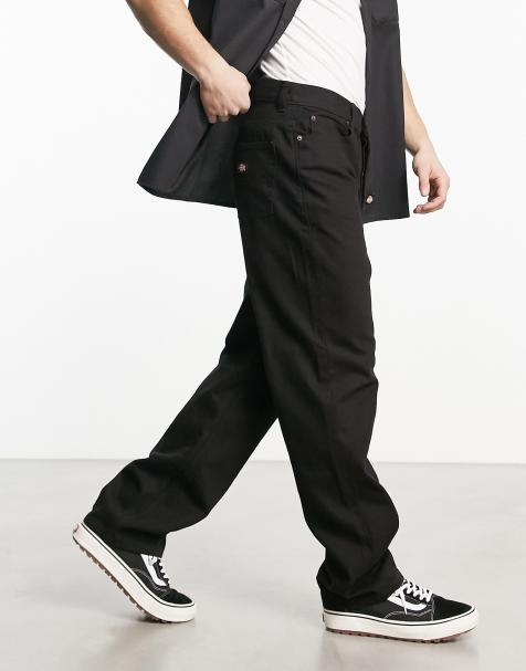 Dickies – Thomasville – Czarne jeansy o luźnym kroju - view 1