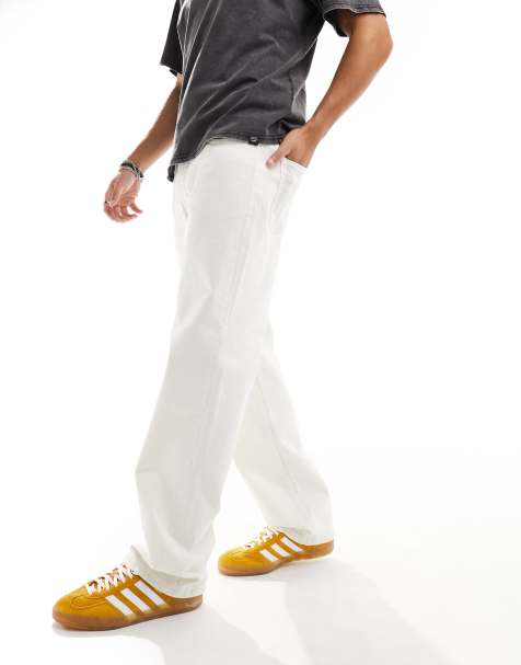 Dickies - Thomasville - Hvide denimjeans i afslappet pasform - view 1