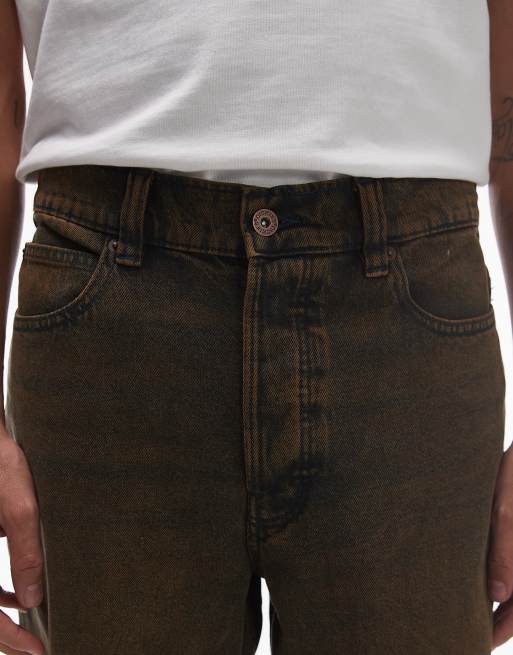 Dickies – Thomasville – Legere Jeans in Indigo mit Braunstich, 5 von 5
