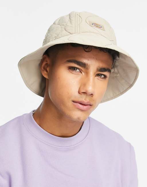 Dickies Thorsby bucket hat in beige | ASOS