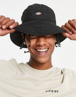 Dickies Thorsby bucket hat in black - ASOS Price Checker