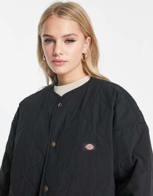 dickies diamond quilted jacket