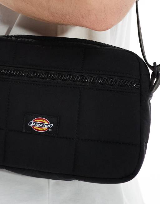 Dickies thorsby quilted pouch in black, 2 of 4