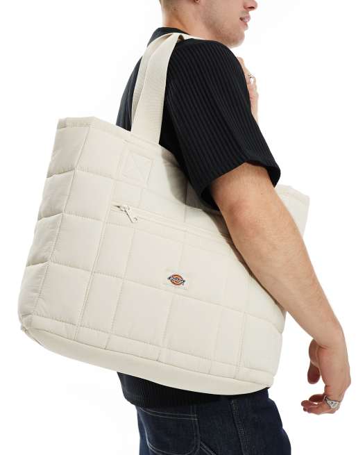 Dickies - Thorsby - Råhvid og vatteret tote