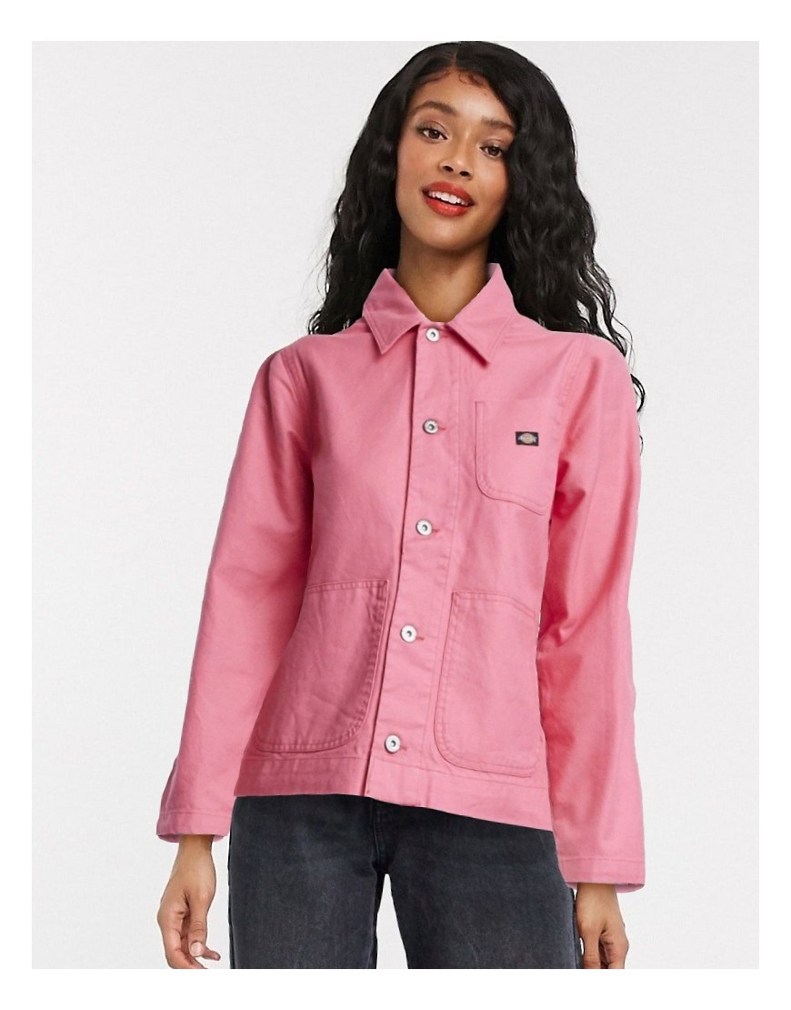 Dickies - Toccoa chose - Rosefarvet jakke-Pink
